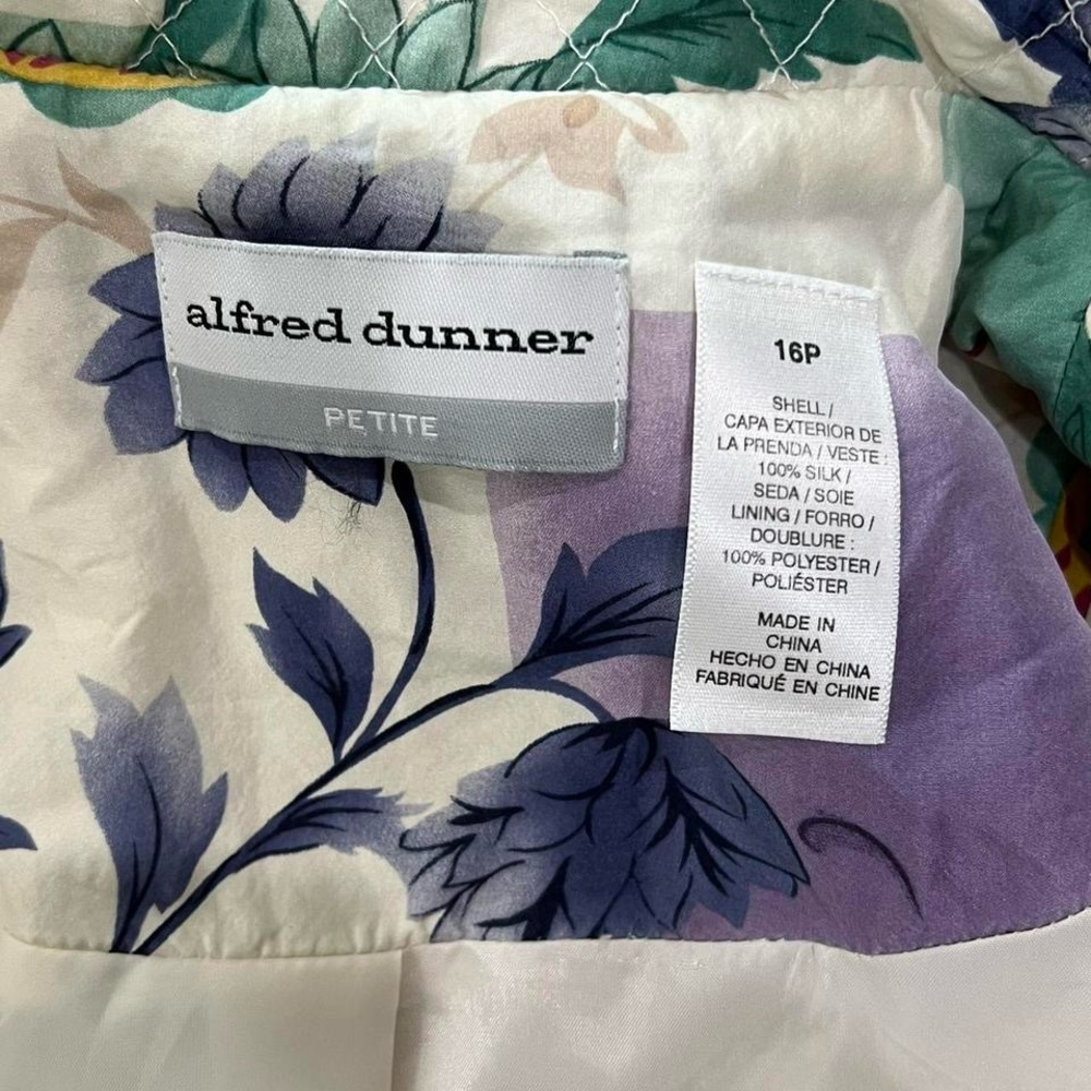 Vintage Alfred Dunner quilted jacket - Picture 4 of 7